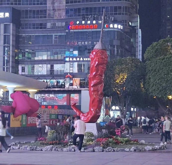 重庆的地标都跟火锅有关