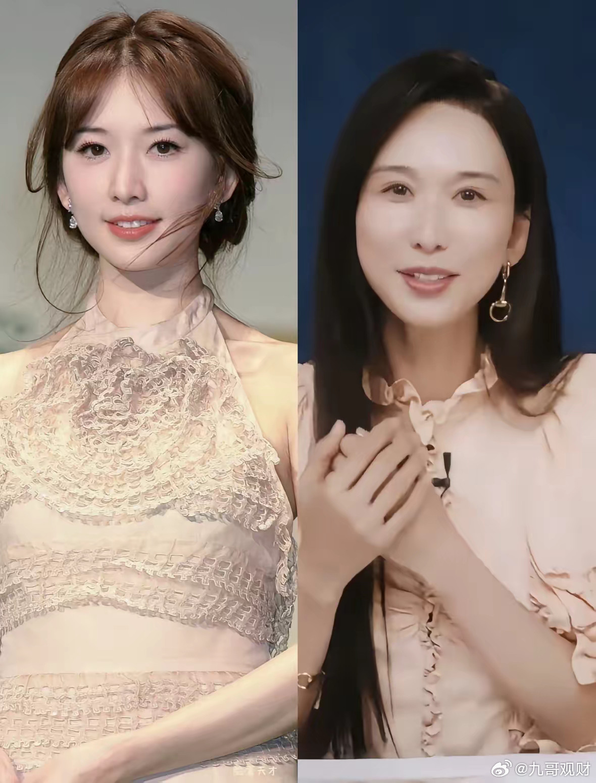 别再吹什么冻龄女神了，林志玲最近露面的视频里，我愣是划过去两回没认出来。当年那个