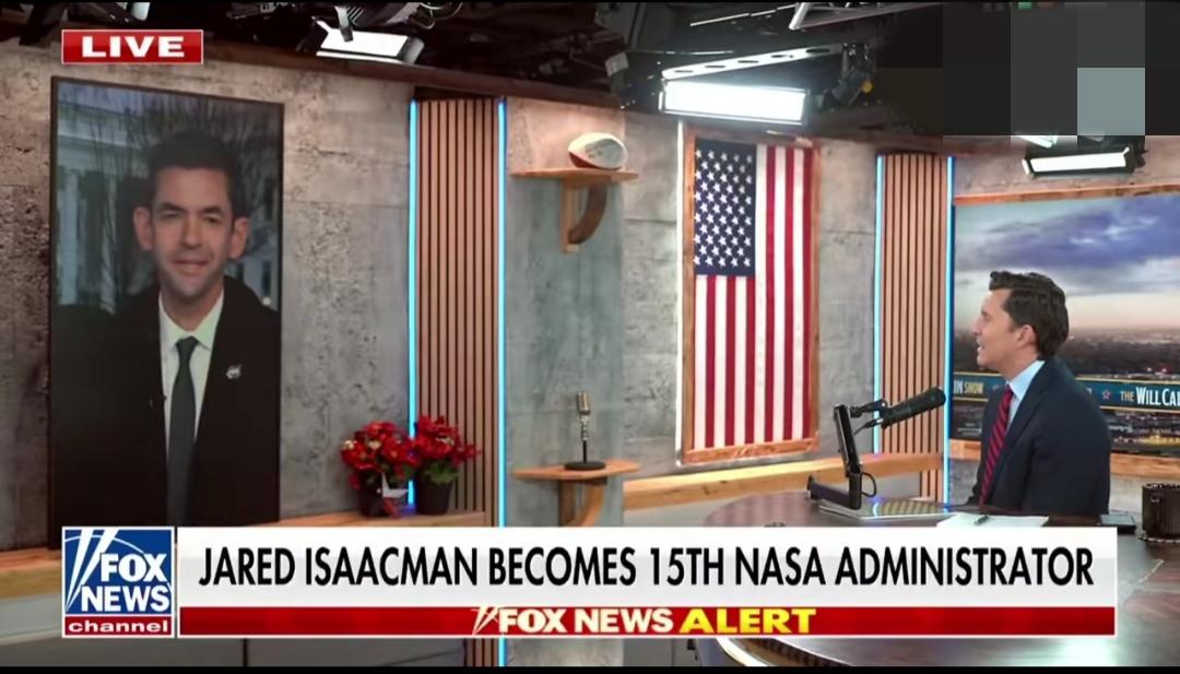 贾里德·艾萨克曼(JaredIsaacman)刚刚宣誓就任NASA局长，并且谈