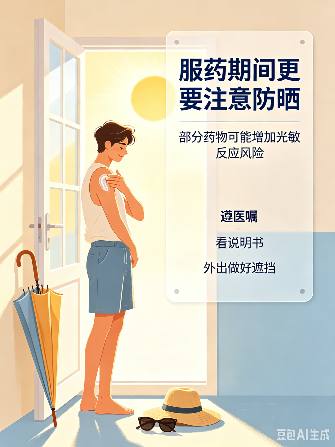 注意! 这些药服用后不能晒太阳!
