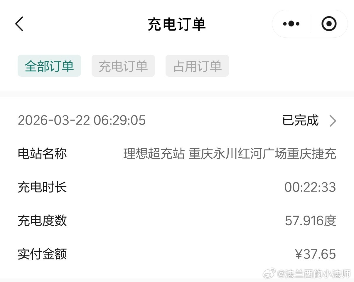 电车车主➕早起星人，这两个叠起来可以说是省钱无敌了！昨儿从成都干到重庆永川，开了