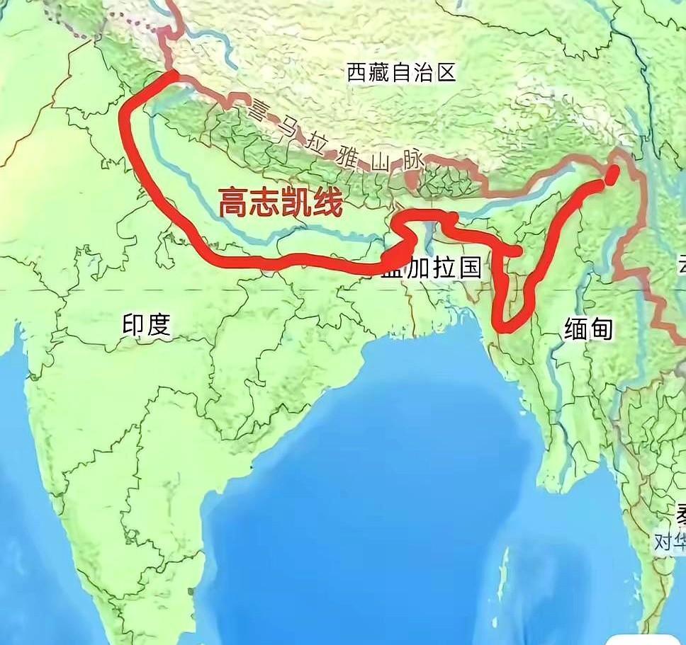 史称高志凯线，必将载入史册！中国不愿称王称霸，显得太过野蛮，不过没办法，和无赖