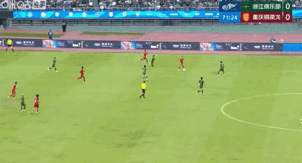 还记得前几天在u23国足打进天外飞仙的杜月徵吗？刚刚，他又在中超1v2霸道得分，