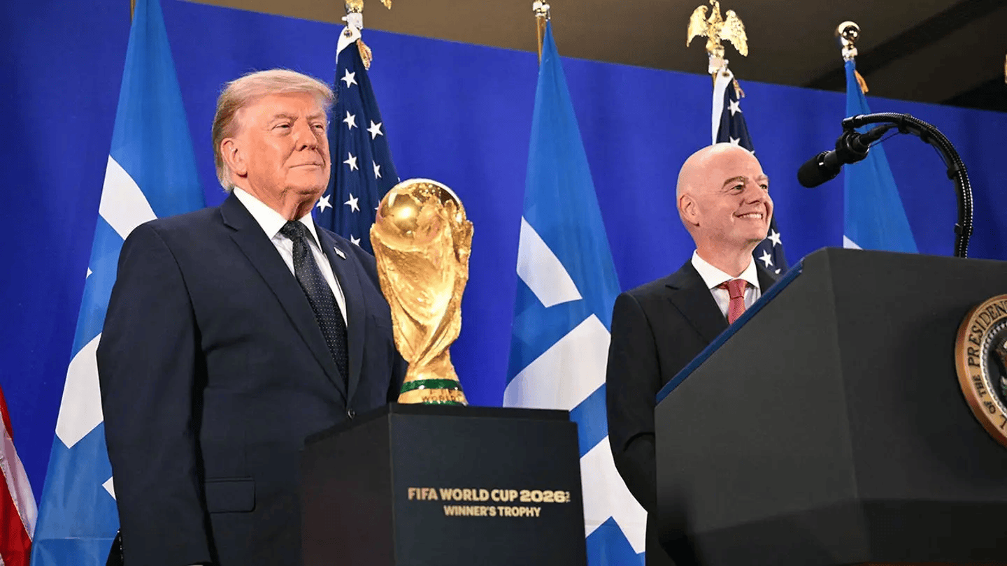 特朗普: 美国想再办世界杯, 因凡蒂诺跟我建议中美合办