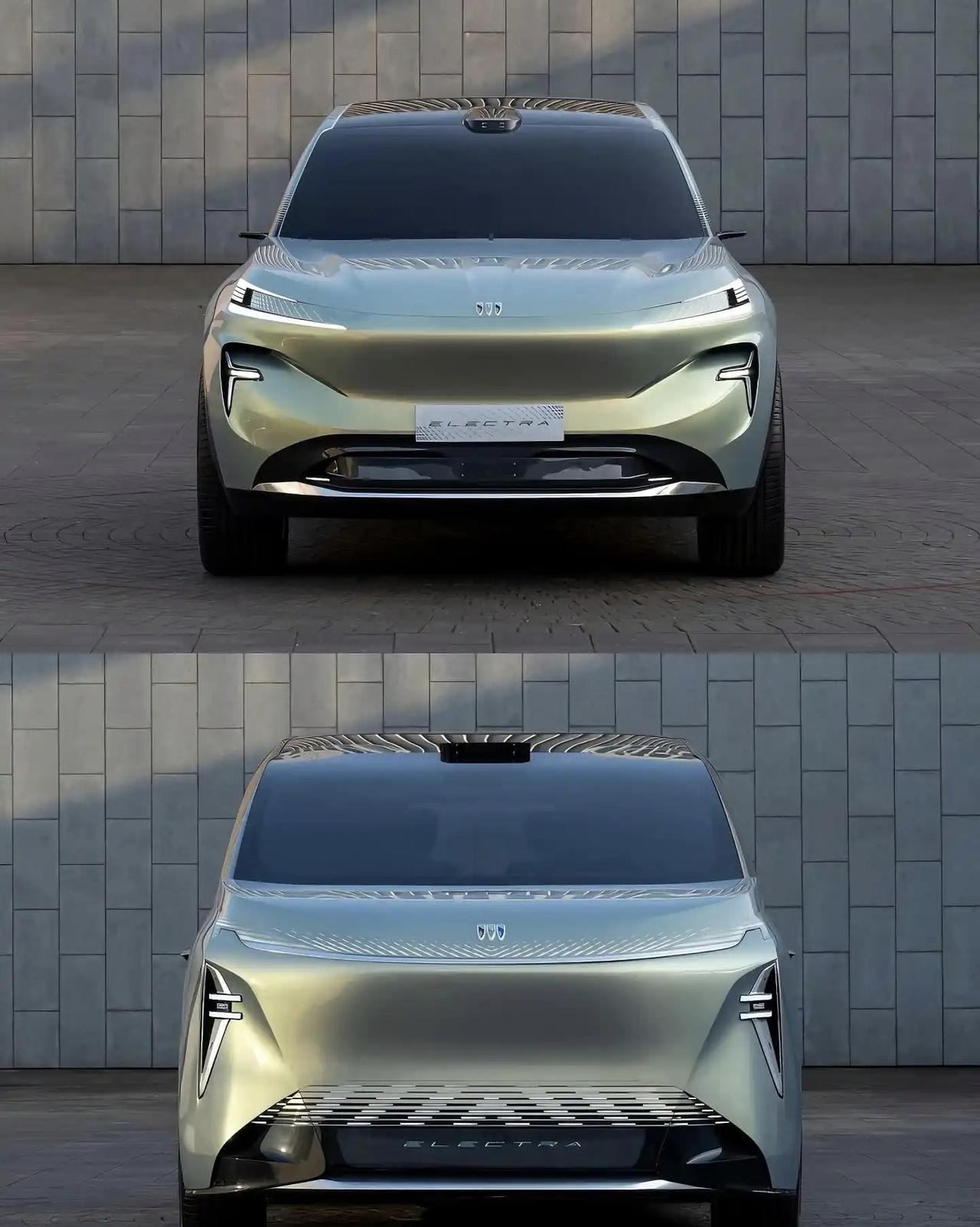 别克至境SUV/MPV概念车官图发布了，侧面看还行，车头感觉一般，甚至有种阿维塔