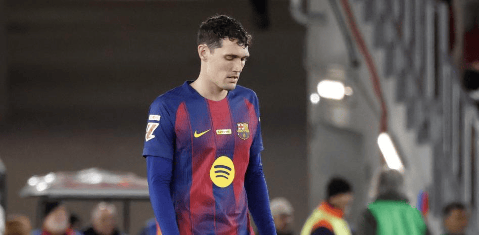 世体: 巴萨评估滕森长期伤停, 或动用其80%薪资额度引援