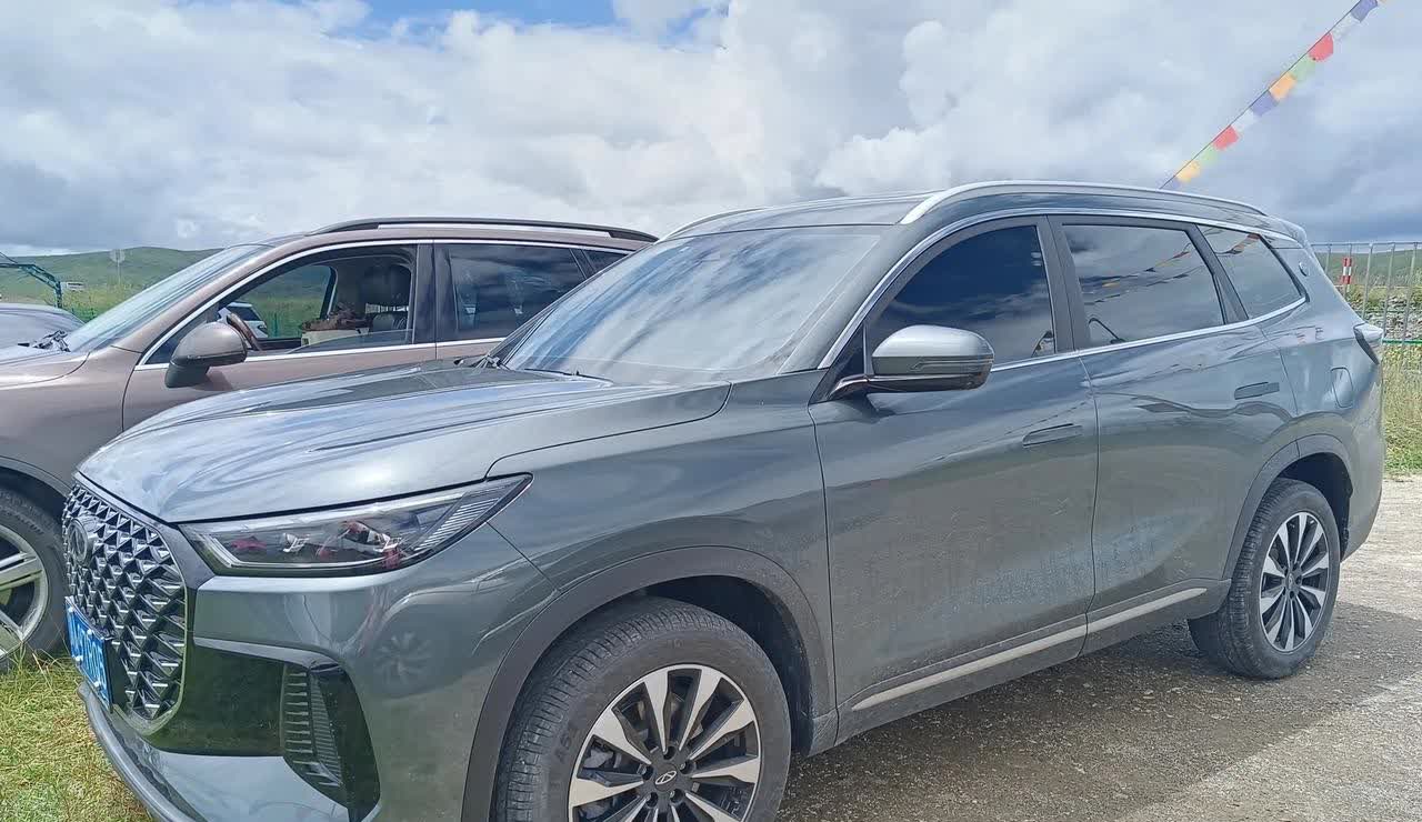 我的瑞虎8plus七座乘风版，1.6T动力杠杠的，最大功率145kw，最大扭矩2