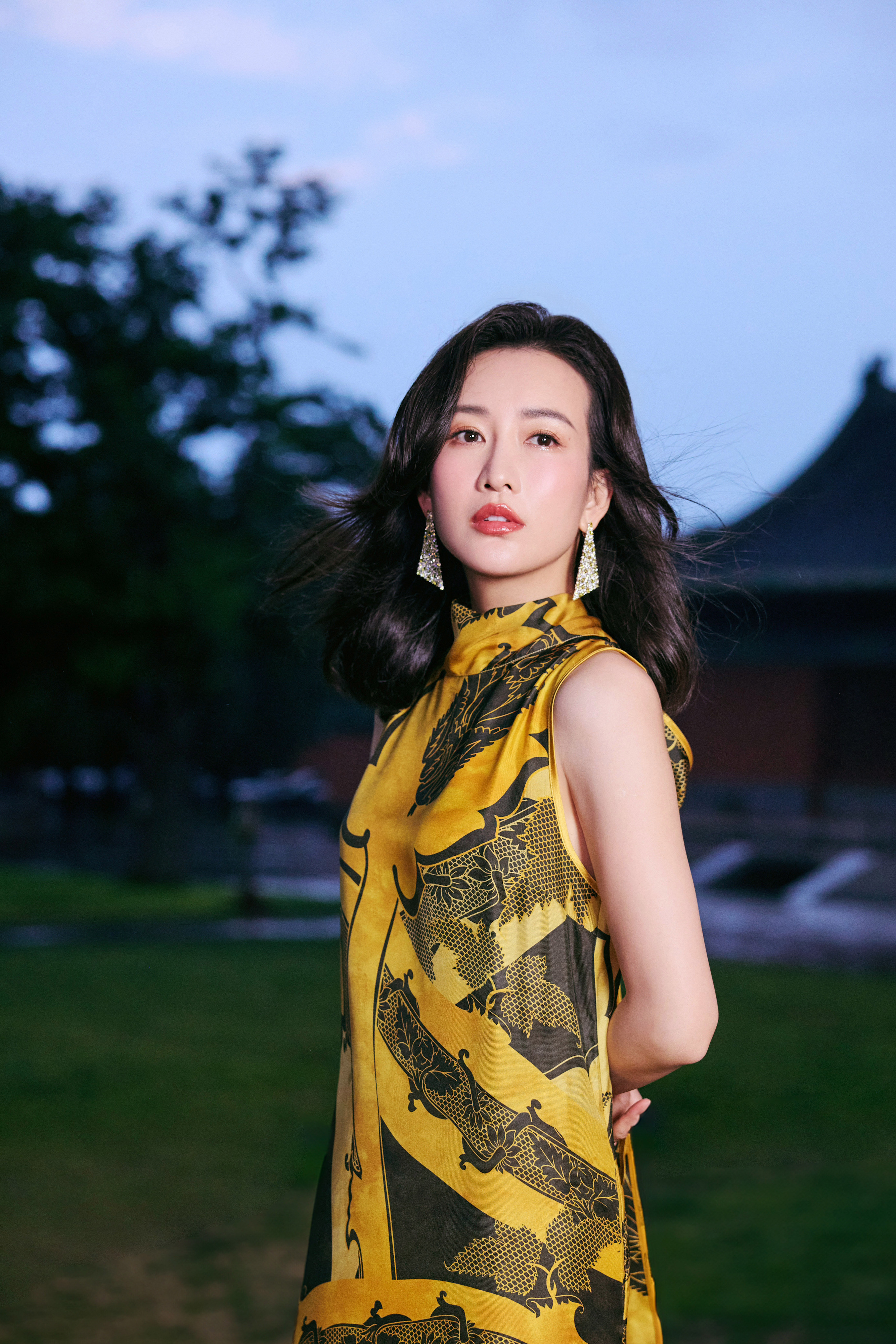 王鸥：朱墙黛瓦，暮色阑珊，雨落纷纷​​​