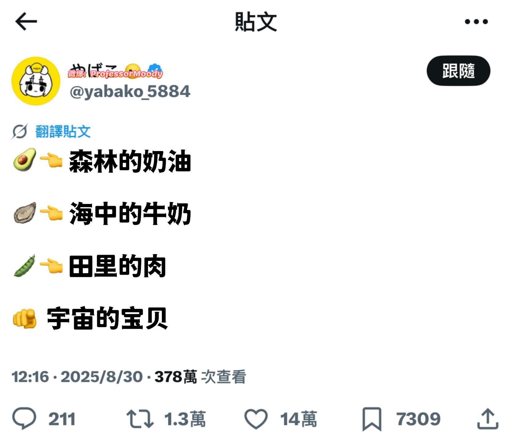 恭喜在座的各位都是：meme​​​