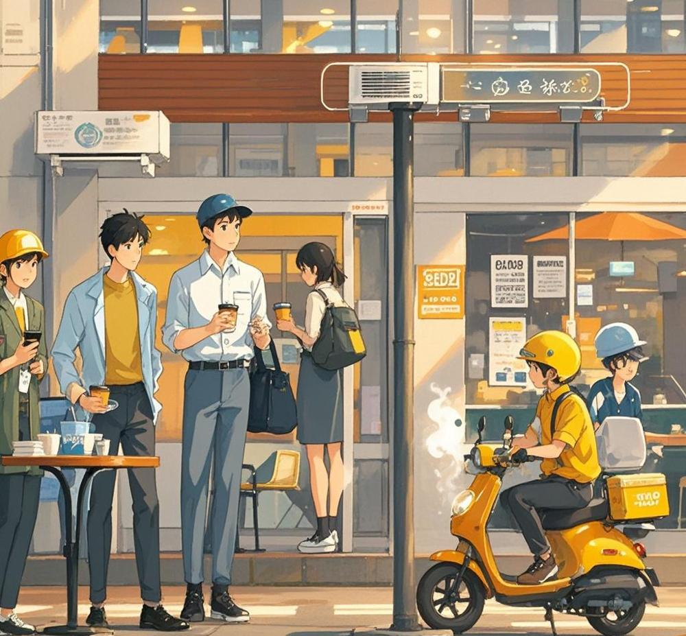 别光听人说送外卖能月入过万，钱有那么好赚吗？朝九晚五上班，虽然工资固定，但风