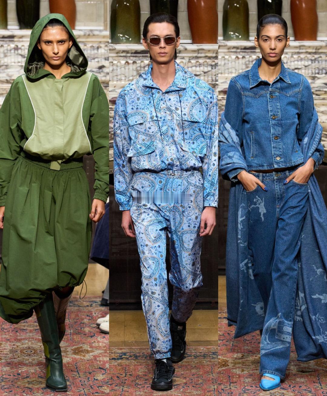 风格大赏｜大秀直击【Ahluwalia2026春夏系列】诺玛德酒店玻璃中庭里