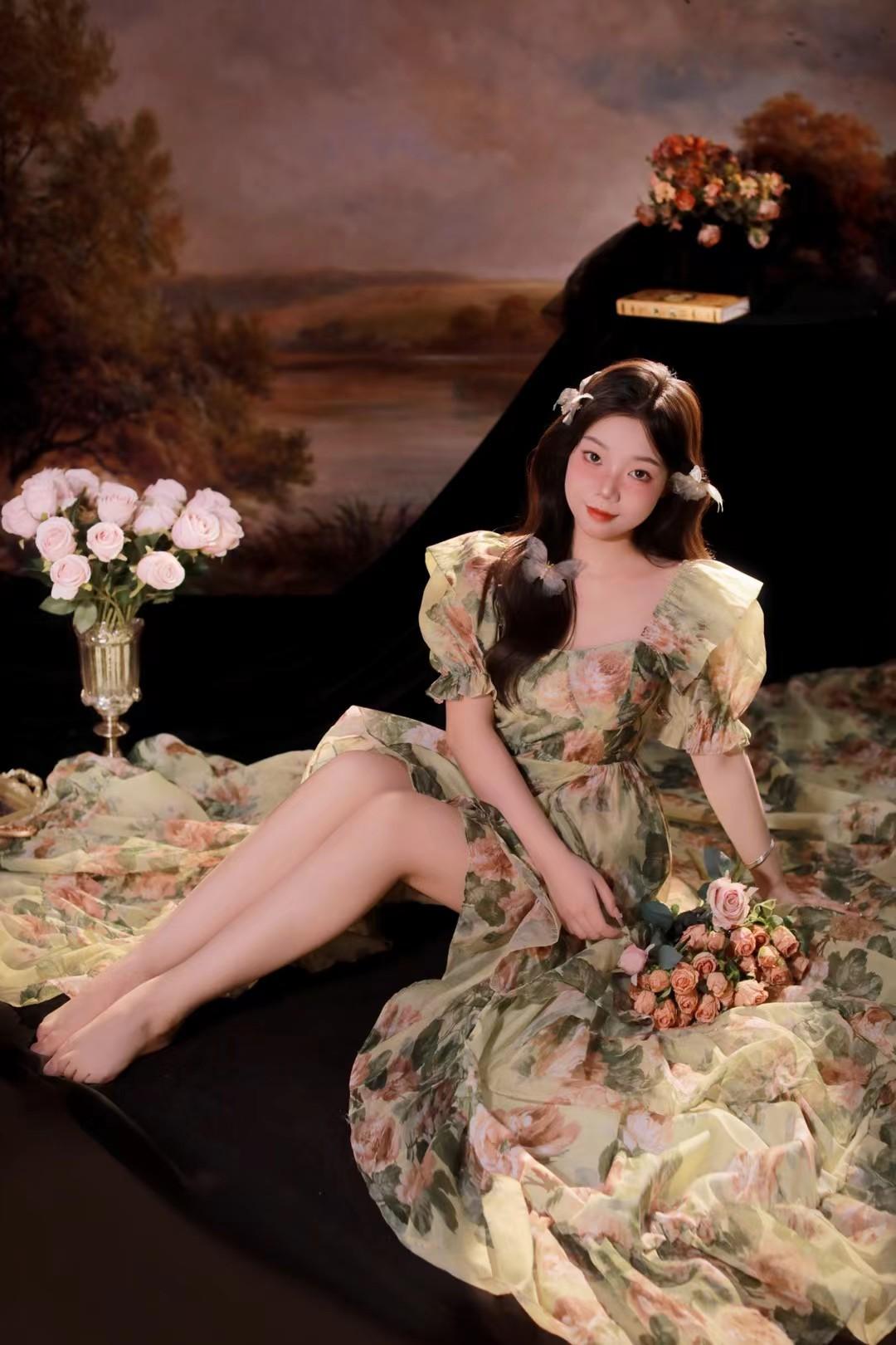 少女摄影|NO.0177期误入油画的明媚少女普通美女拍照能有多好看?