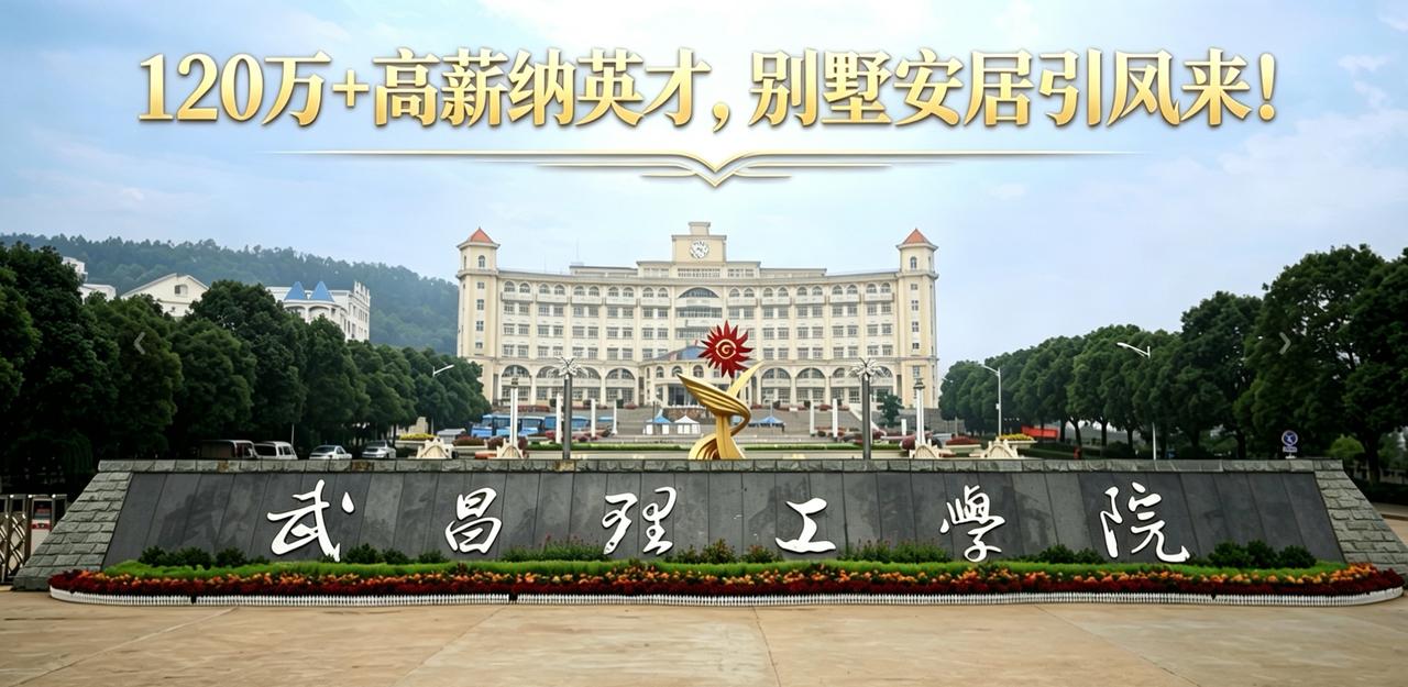 【武汉一高校招人年薪120万起配别墅】高校招人年薪120万元起还配别墅5月11