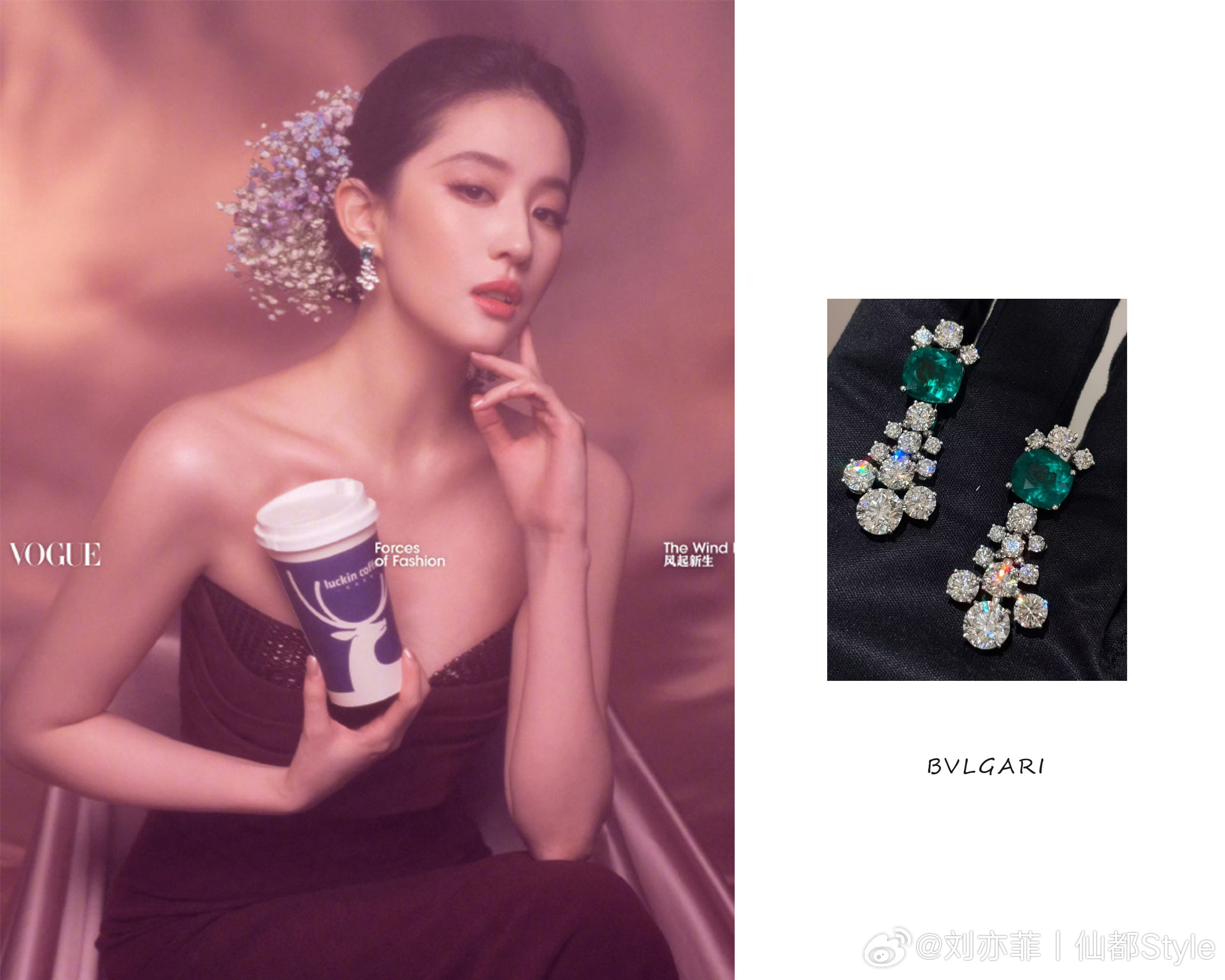宝格丽：是刘亦菲的商务版图，也是我的广告位首选，仙即高奢~