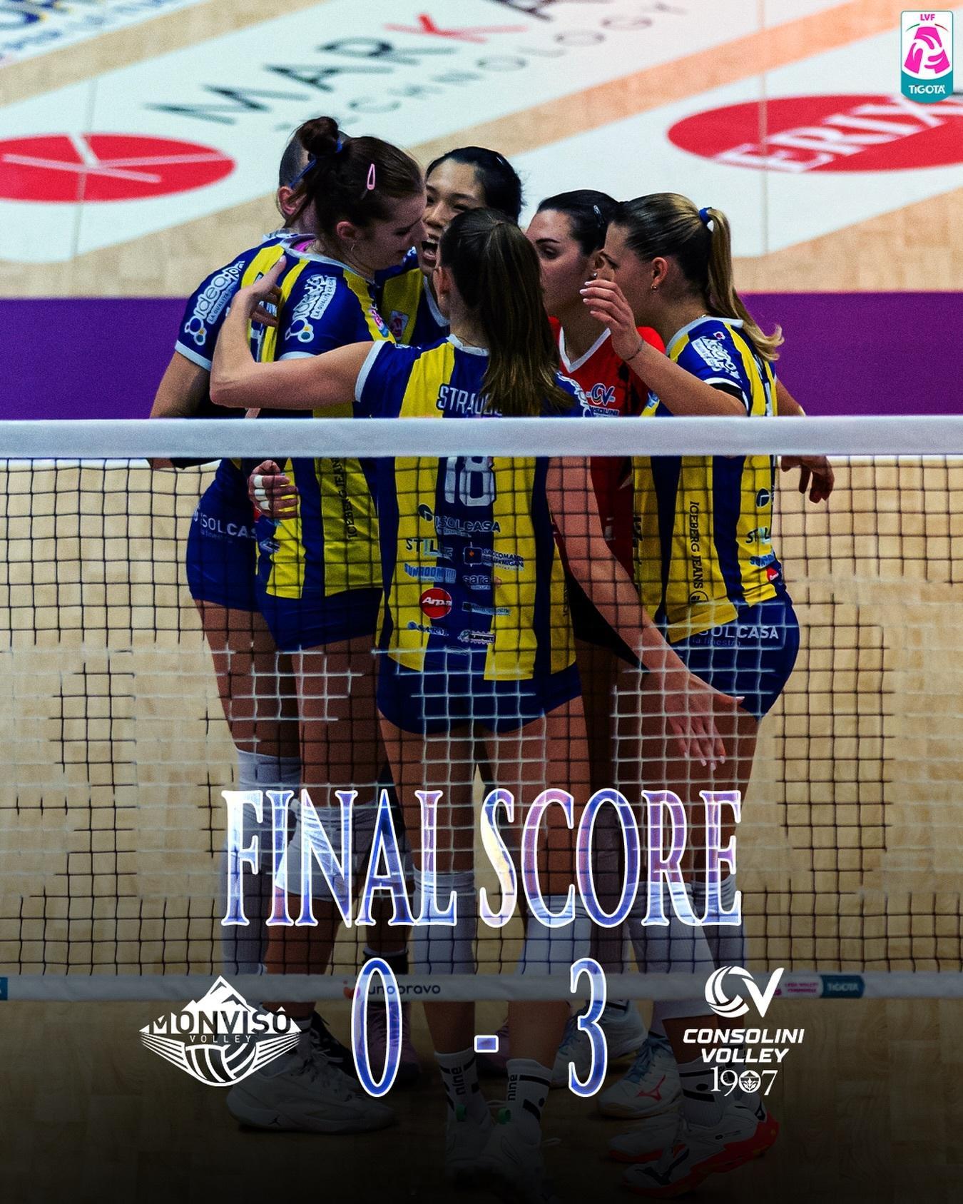 【庄宇珊10分圣乔瓦尼3比0蒙维索暂离降级区】北京时间2月2日凌晨结束的比赛，