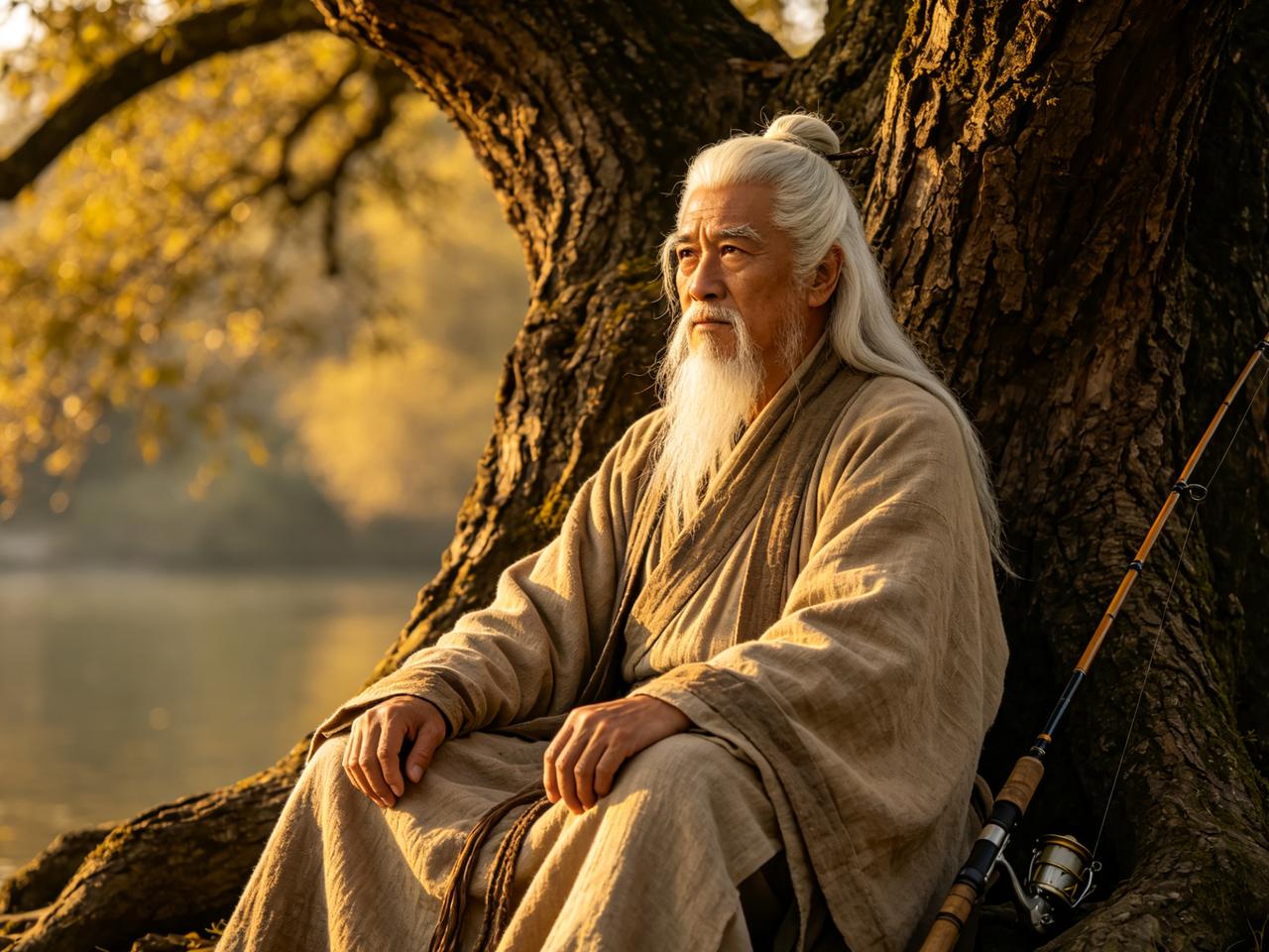 🔰修为平平的姜子牙，缘何偏偏选他主持封神大任？✨昆仑云海间，姜子牙苦修四