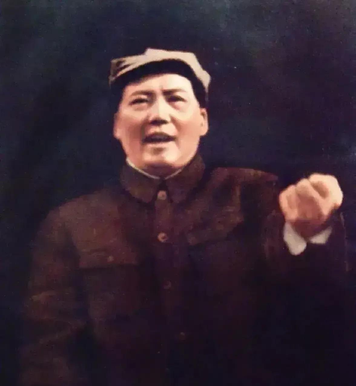 不敢打，有一万个理由逃避！敢打，只需要一个理由出兵！万条退路如蛛网缠身，毛主席只