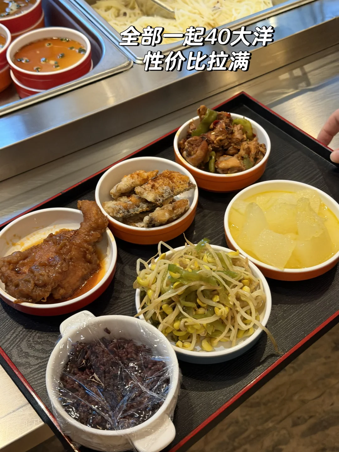 食堂午餐