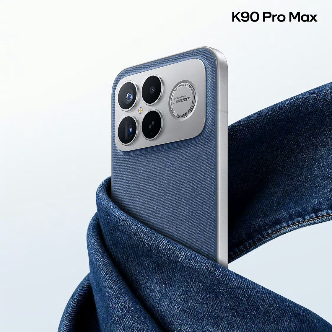 It'sREDMIK90ProMax「丹宁色」。如果你对以往REDMI