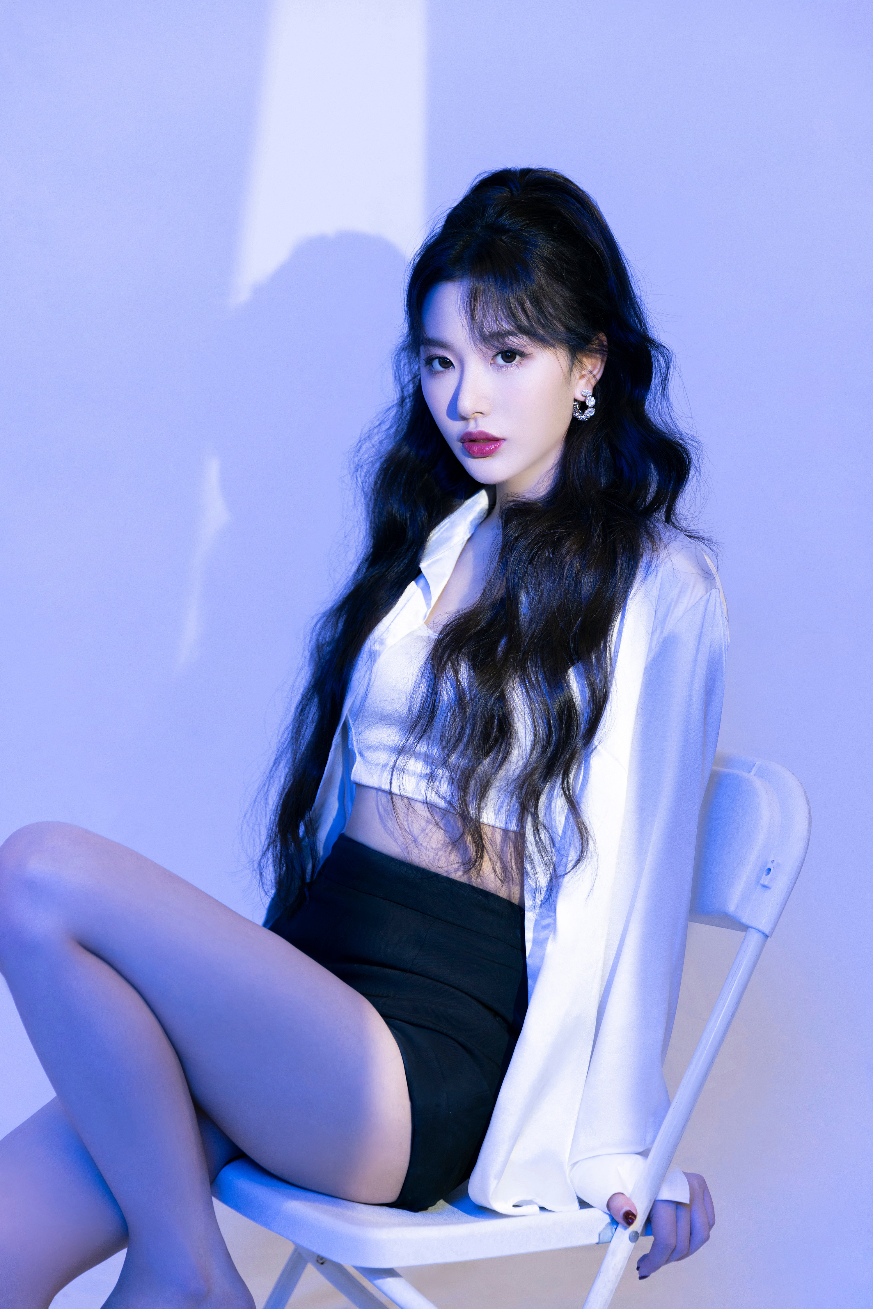 孔雪儿一双绝世美腿！