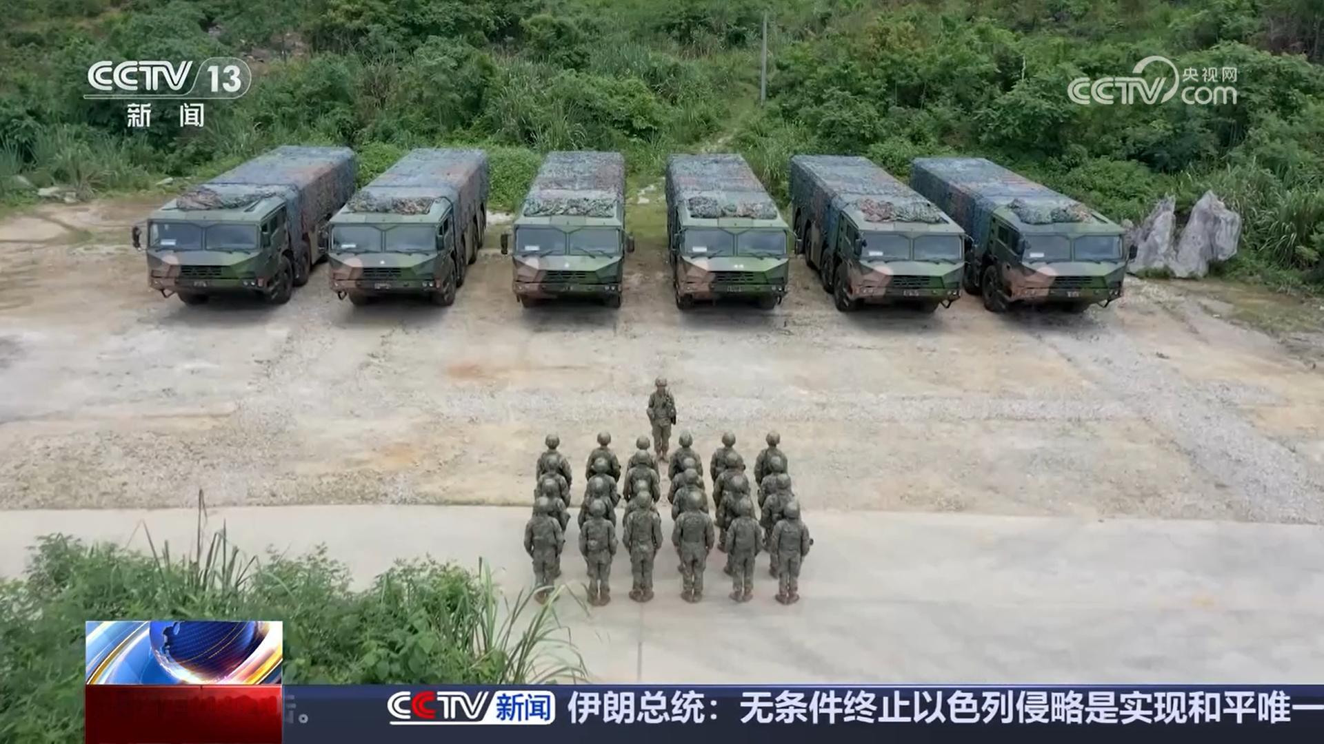 岭南丛林里的东风-10A难得有远程巡航导弹部队的报道当然，更想看东风-100[嘻