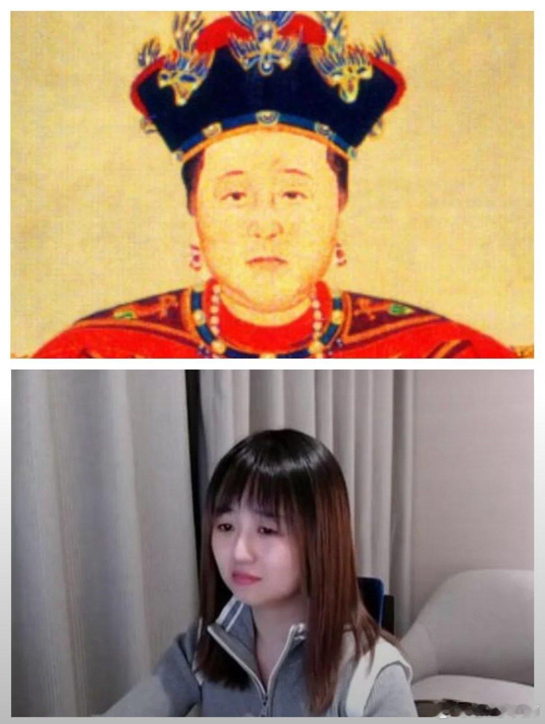 战鹰，啊，不，战老，难道可以演年轻时期的孝庄？果然是大玉儿啊