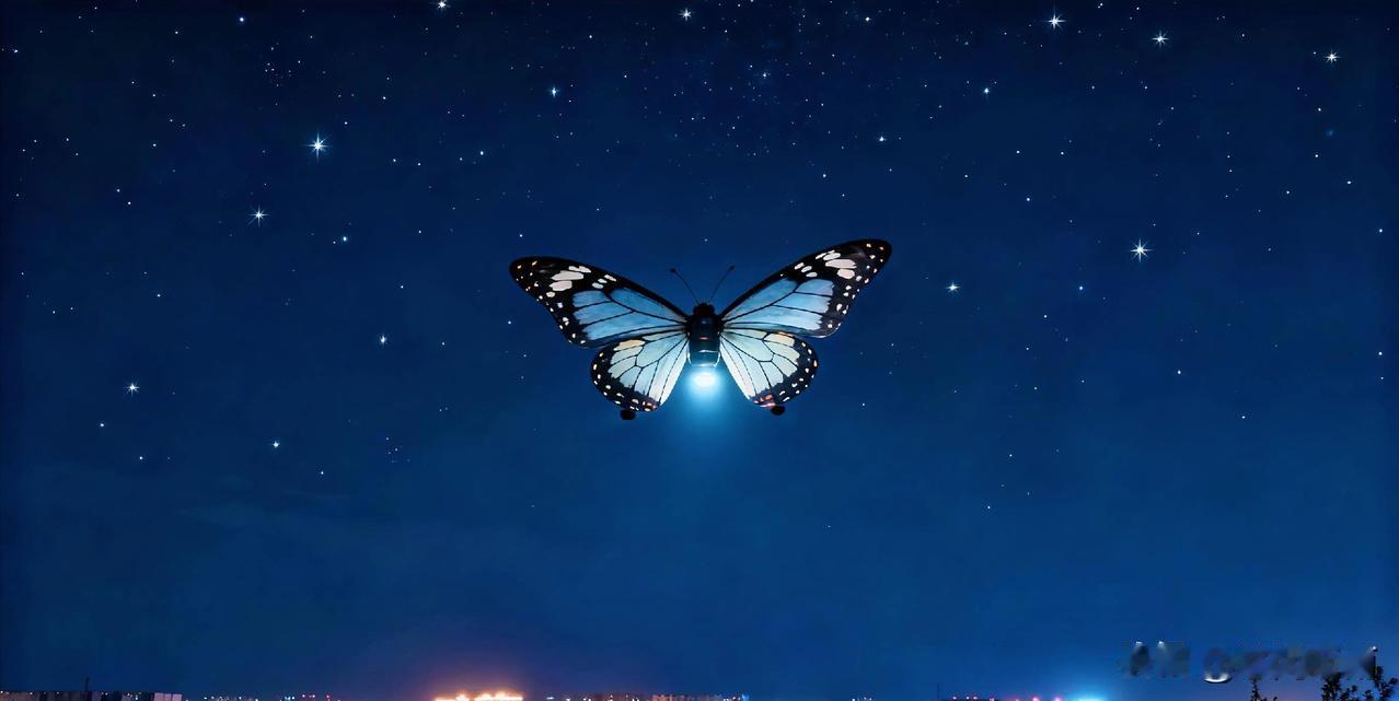 包头夜空“蝴蝶”之谜：17分钟低空魅影引全网追问2025年11月3日的包头