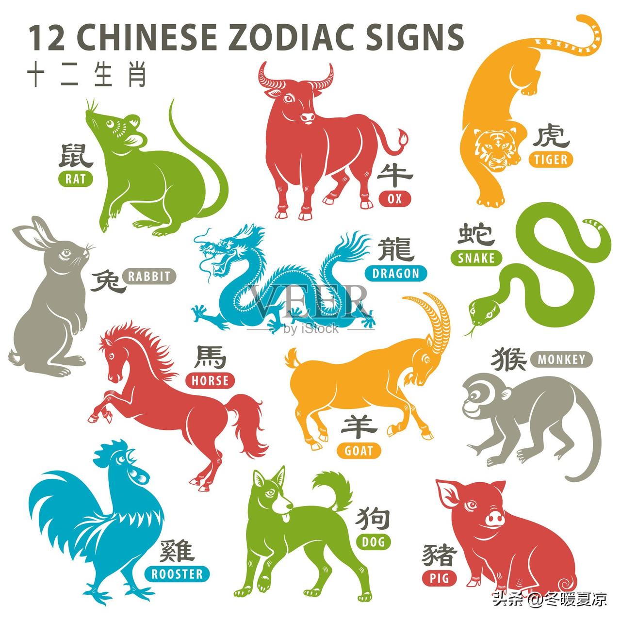 十二生肖中你最欣赏哪一个生肖？十二生灵百态人生机灵如鼠踏实如牛