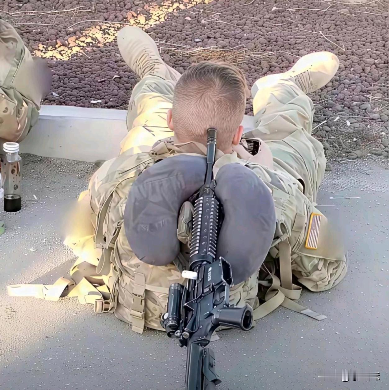 这大兵胆子真大