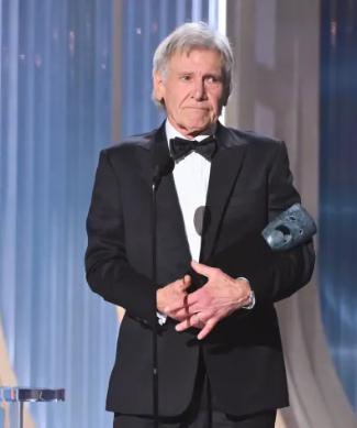 颁奖典礼上，哈里森·福特发表催泪演讲83岁的美国传奇演员哈里森·福特被授予美