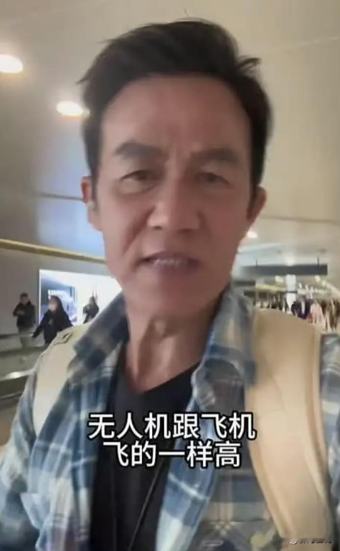 李子雄发的那个视频我看了，说的就是无人机飞到8000米高空的事。他讲得挺实