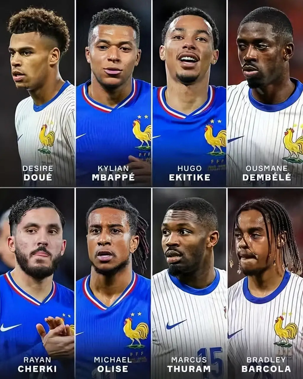 无解锋线！法国4.4亿欧三叉戟，三套组合，9000万欧只能替补2026世界杯，法