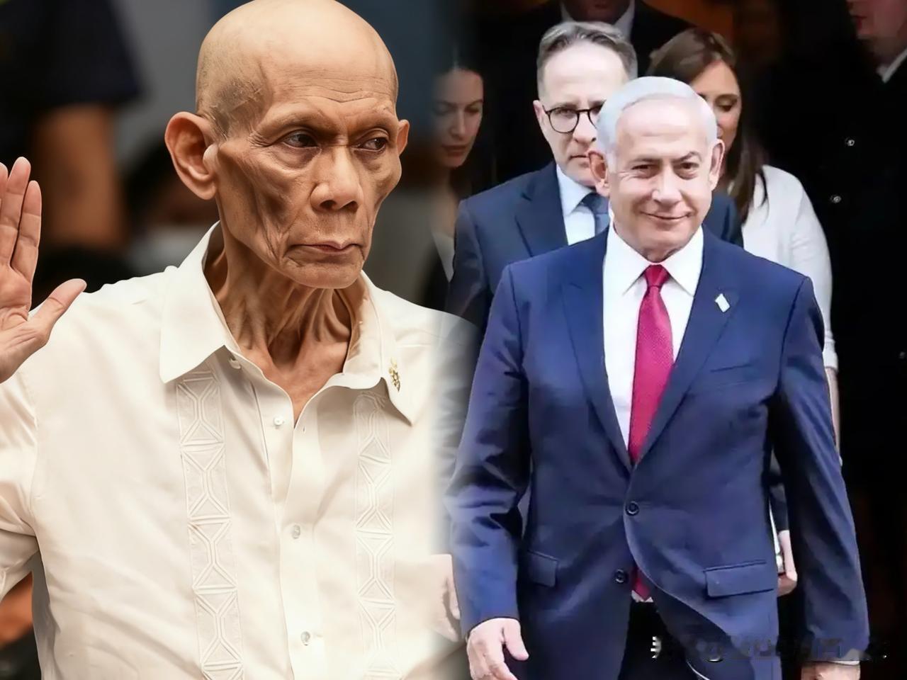 同样是被国际刑事法院通缉为什么杜特尔特瘦的皮包骨了眼看要不行了，而内塔尼亚胡却安