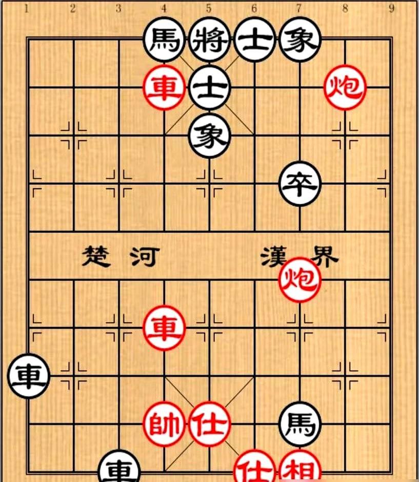 刚啪的一炮打掉对方的象乐出了声，下一秒对方直接抽走你的车，整局直接崩盘。这