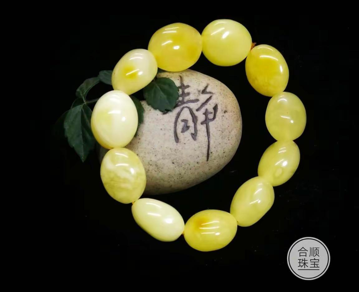 琥珀蜜蜡手串文玩蜜蜡珠宝首饰文玩手串