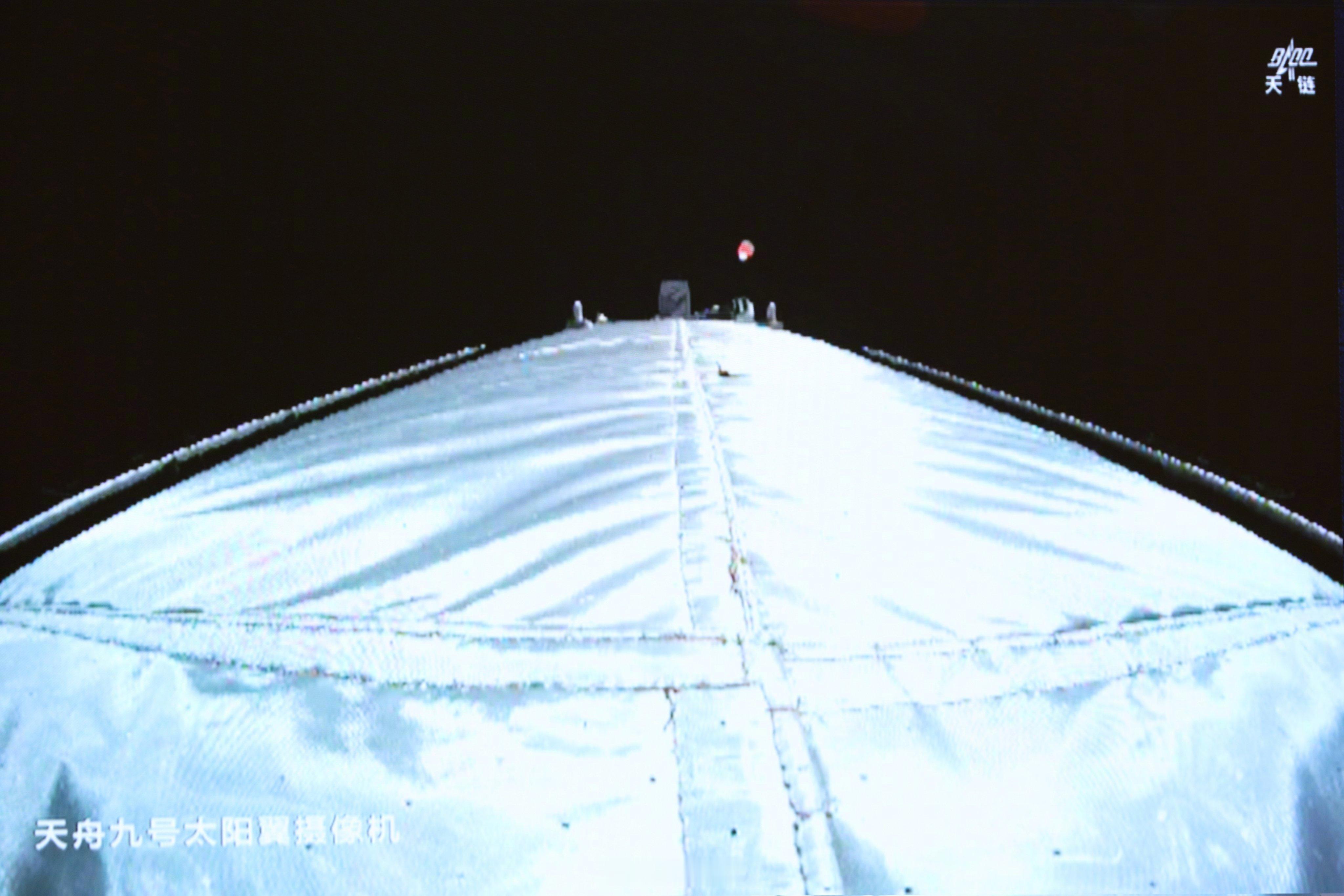 天舟九号货运飞船再入最后画面——天舟九号任务圆满成功，天舟十号即将启程!