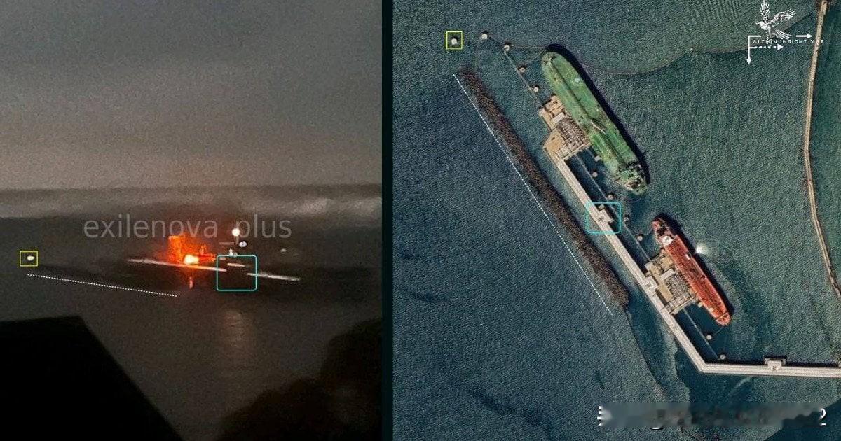 乌克兰国防军袭击图阿普塞的俄罗斯石油公司石油码头：俄罗斯向亚洲出口的主要泊位被摧