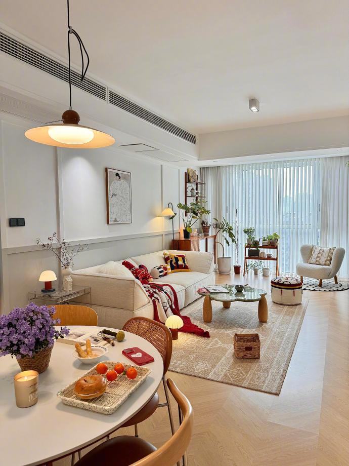 85平奶油风..很面面俱到的一套，给大家参考