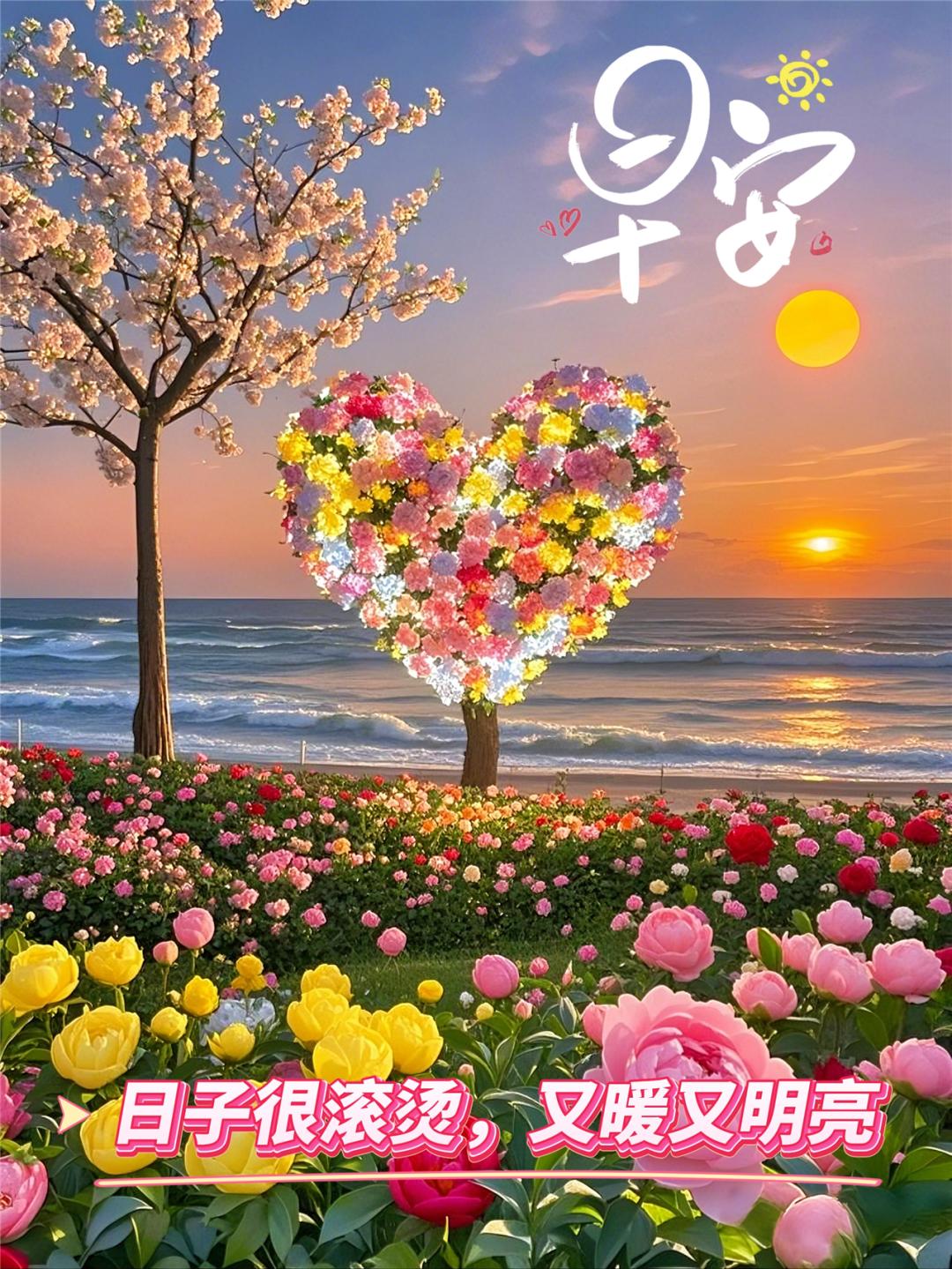 早安～ᵕ̈𝒩ℯ𝓌𝒟𝒶𝓎🌱万物可爱，人间值得。微笑是好运的钥匙，脚步