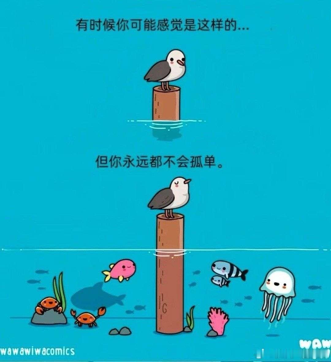 其实你并不孤单​​​