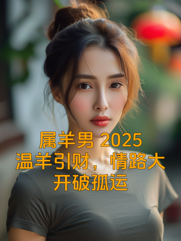 属羊男2025：温羊引财，情路大开破孤运