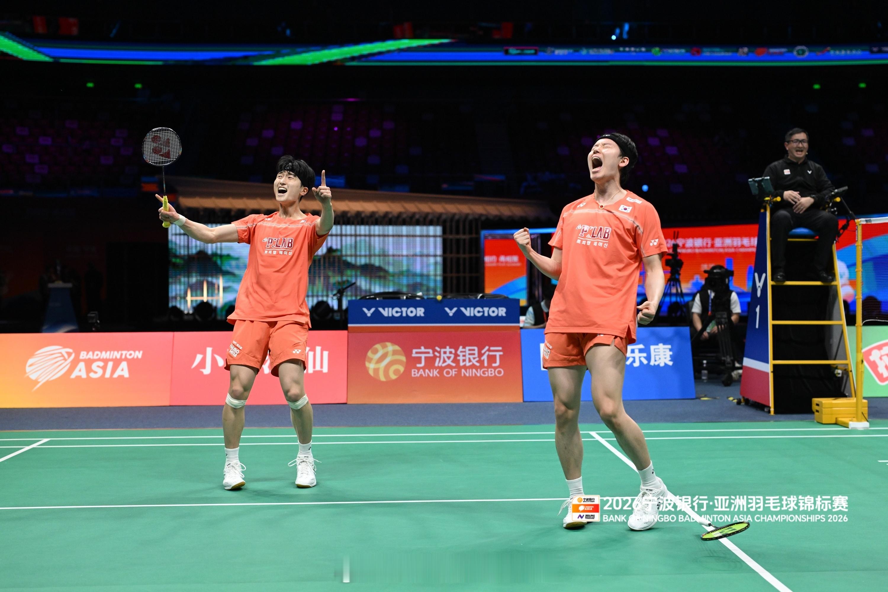 2026年羽毛球亚锦赛金元浩/徐承宰：做好随时输球的准备今年最大的个人目标是