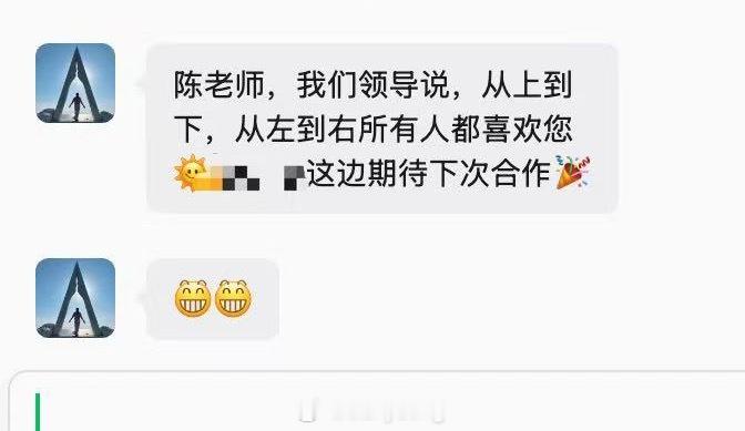 呜呜呜被甲方爸爸表扬了
