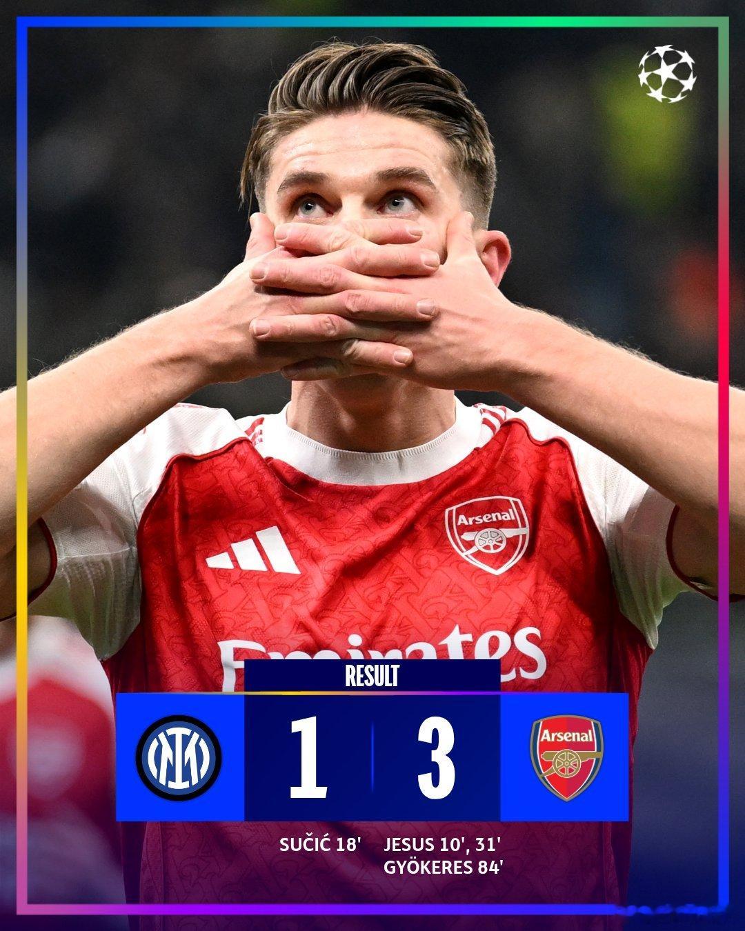 一觉醒来最终国米1:3不敌阿森纳国际米兰热点现场大家觉得国米本场表现如何？