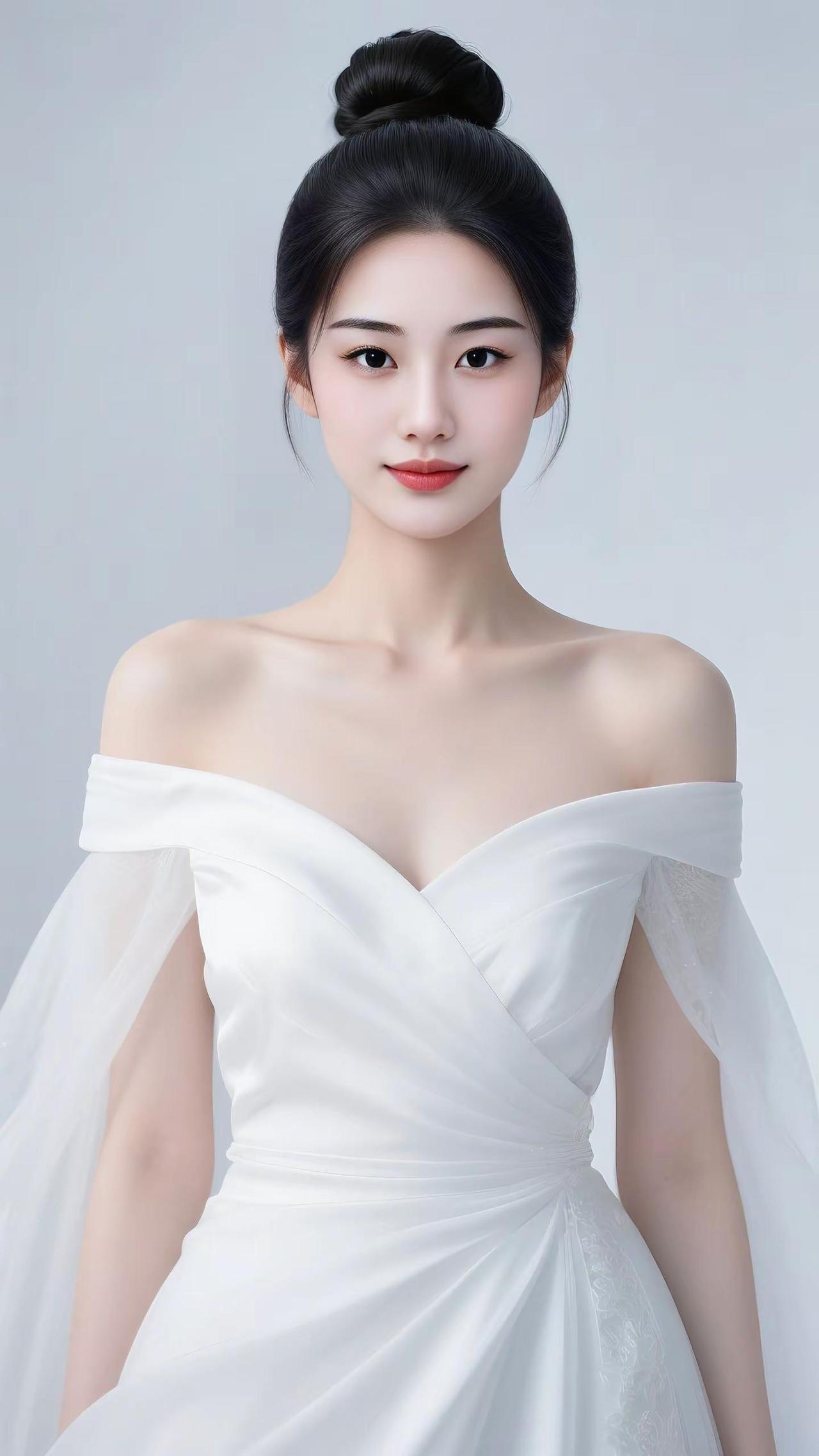 白纱与风骨，都是属于我的浪漫。极简婚纱照清冷系新娘