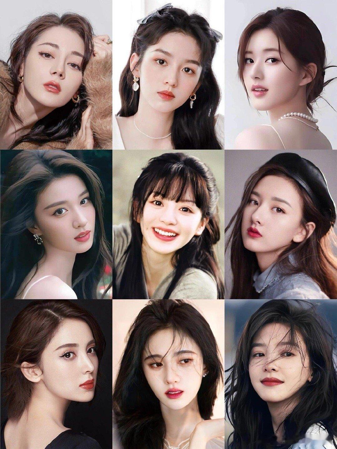 🌸内娱90-95花最权威的18张脸​​​