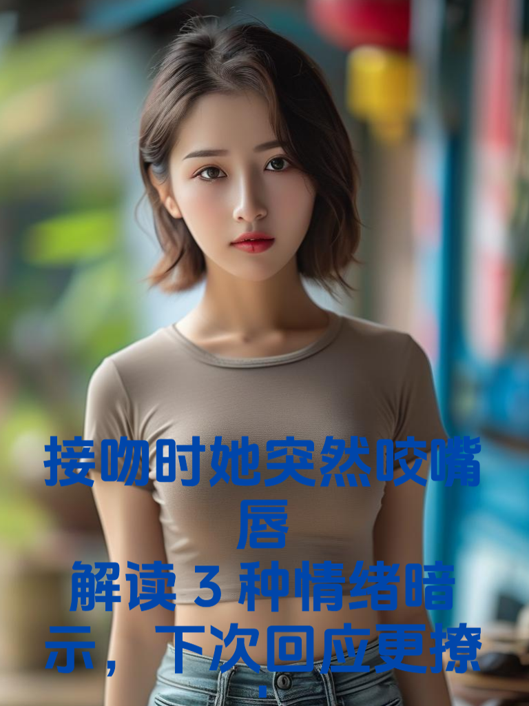 接吻时她突然咬嘴唇？解读3种情绪暗示，下次回应更撩人
