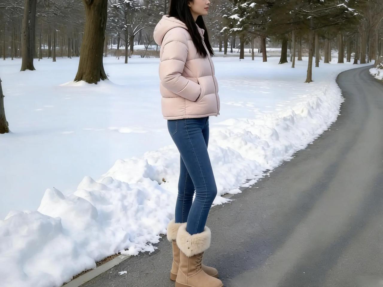 甜而不腻的冬日清甜少女感直接拿捏冬季穿搭