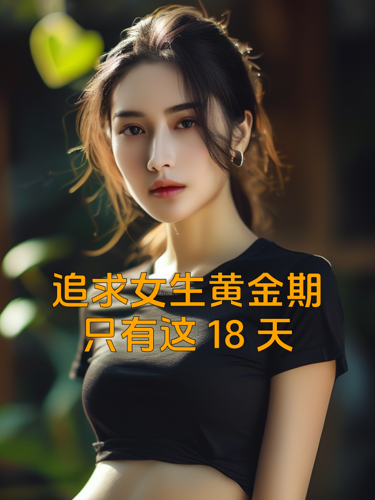 追求女生黄金期，只有这18天