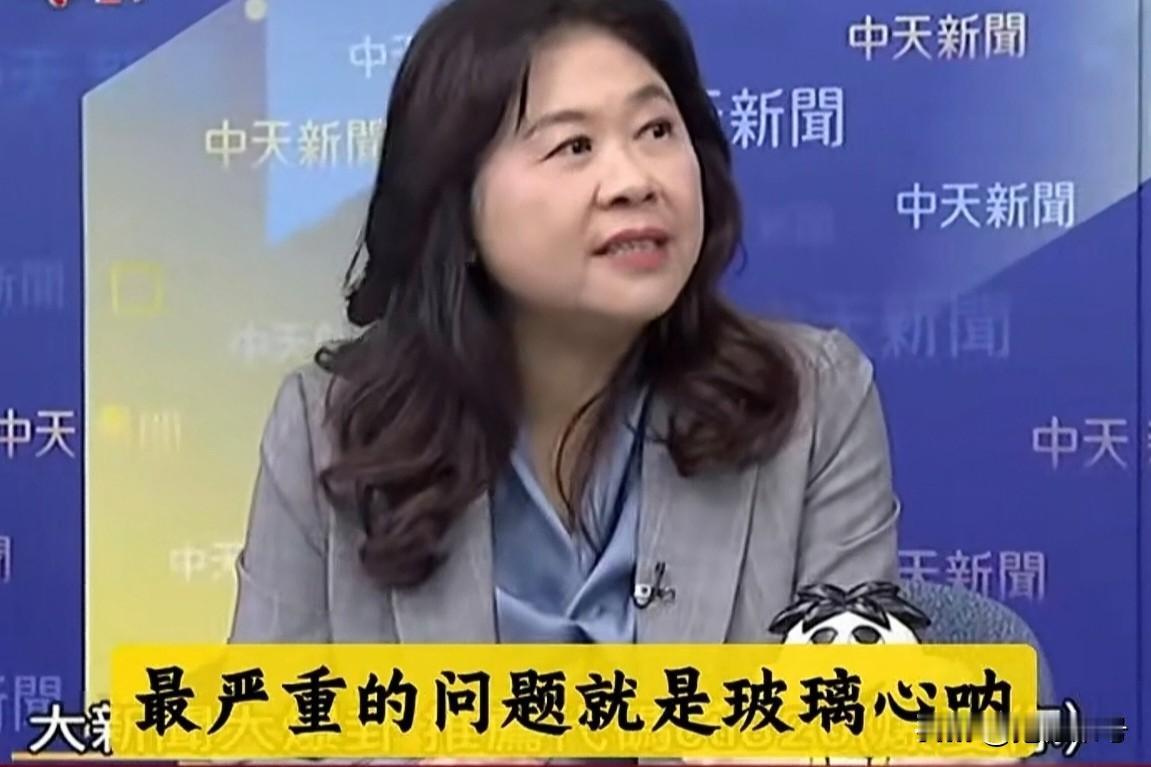 台湾时事评论员李永萍：我觉得台湾的青鸟，它们最严重的问题就是玻璃心。你看它们一天